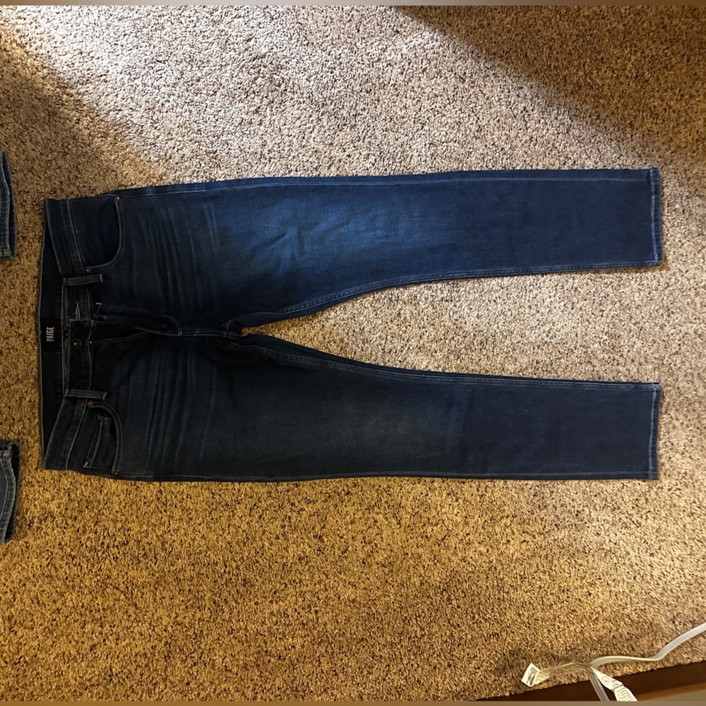 Paige Federal Slim Straight Jeans Size 32